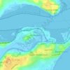 Parkeston topographic map, elevation, terrain