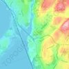 Crotonville topographic map, elevation, terrain