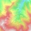 Khoti topographic map, elevation, terrain