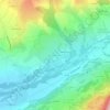 Chabottonnes topographic map, elevation, terrain