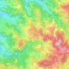 Revers topographic map, elevation, terrain