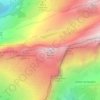 Pointe Rousse (du Criou) topographic map, elevation, terrain