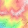 Monte Portella topographic map, elevation, terrain