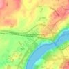 Llanfairpwllgwyngyll topographic map, elevation, terrain