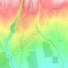 Nshara topographic map, elevation, terrain