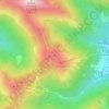 Monte delle Vitelle topographic map, elevation, terrain