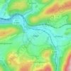 Bigge topographic map, elevation, terrain