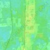 Pecan Park topographic map, elevation, terrain