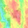 Echo Lake topographic map, elevation, terrain