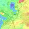 Gaurain-Ramecroix topographic map, elevation, terrain