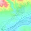 Hospital Psiquiátrico topographic map, elevation, terrain