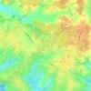 Chantemerle topographic map, elevation, terrain