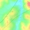Mlowo topographic map, elevation, terrain
