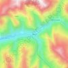 Kasol topographic map, elevation, terrain