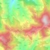 Khirsu topographic map, elevation, terrain