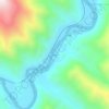 Quinns topographic map, elevation, terrain