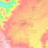Aït Mhand أيت محند topographic map, elevation, terrain