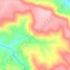Jaraiz topographic map, elevation, terrain