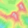 South Yuyanq’ Ch’ex topographic map, elevation, terrain