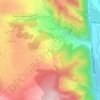 Baga topographic map, elevation, terrain