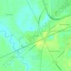 Lee Farms topographic map, elevation, terrain
