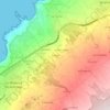El Hayal topographic map, elevation, terrain
