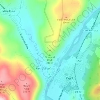 Glacier Rock topographic map, elevation, terrain