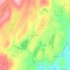 Birchwood Lakes topographic map, elevation, terrain