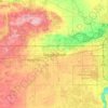 Spruce Grove topographic map, elevation, terrain