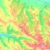 Les Camparnals topographic map, elevation, terrain