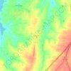 Flat Rock topographic map, elevation, terrain