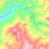 El Espartillal topographic map, elevation, terrain
