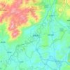 宜章县 topographic map, elevation, terrain