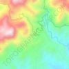 Monterralo topographic map, elevation, terrain