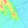 Bettolle topographic map, elevation, terrain