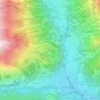 Puy Aillaud topographic map, elevation, terrain