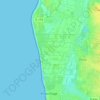 Armanville topographic map, elevation, terrain