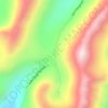 Chang La topographic map, elevation, terrain
