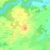 Montaigu topographic map, elevation, terrain