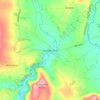 Hulme End topographic map, elevation, terrain