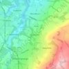 Easthouses topographic map, elevation, terrain