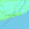 Digha topographic map, elevation, terrain