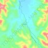 Cachimbal topographic map, elevation, terrain
