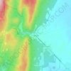 Cove Gap topographic map, elevation, terrain