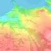 Menhir du Lianver topographic map, elevation, terrain