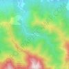 Lavail topographic map, elevation, terrain