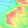 Barrowby topographic map, elevation, terrain