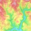 Maisonnieux topographic map, elevation, terrain