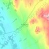 Torthorwald topographic map, elevation, terrain