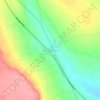 Nyantakara topographic map, elevation, terrain